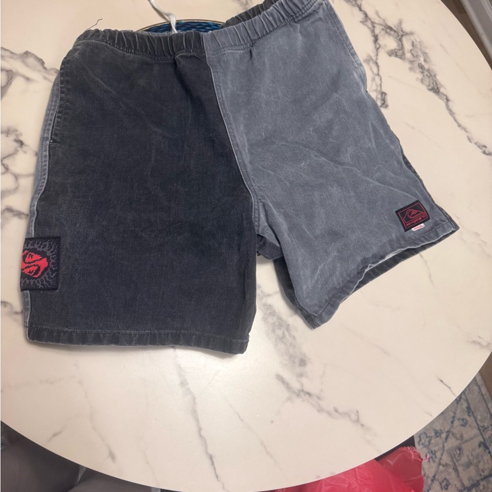 Quiksilver Gray Denim Shorts